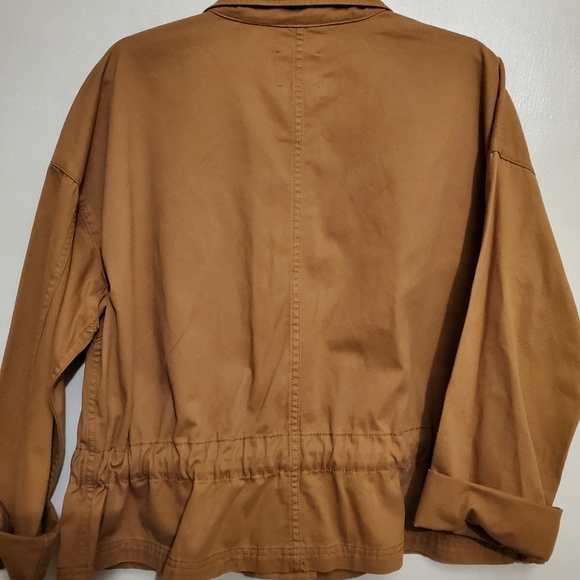 A LOVE A TIE WAIST SAFARI JACKET - Picture 7 of 8